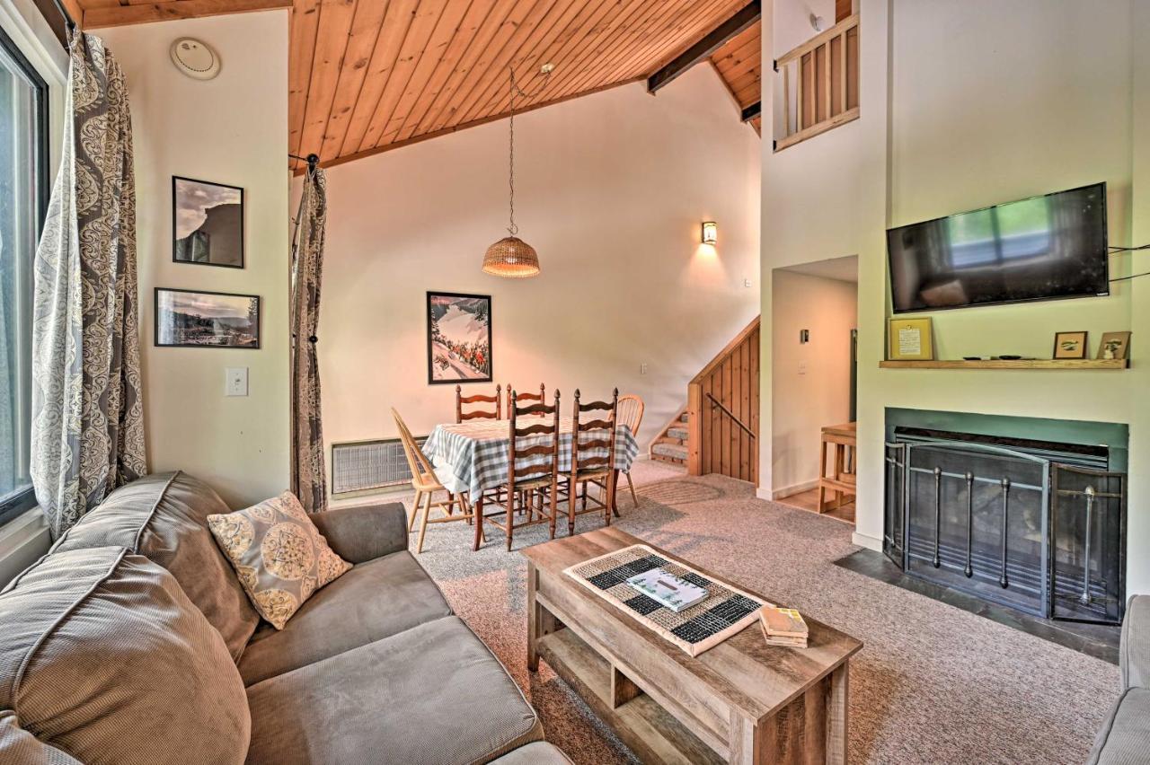 Village Of Loon Mtn Condo With Fireplace And Balcony! Lincoln Ngoại thất bức ảnh
