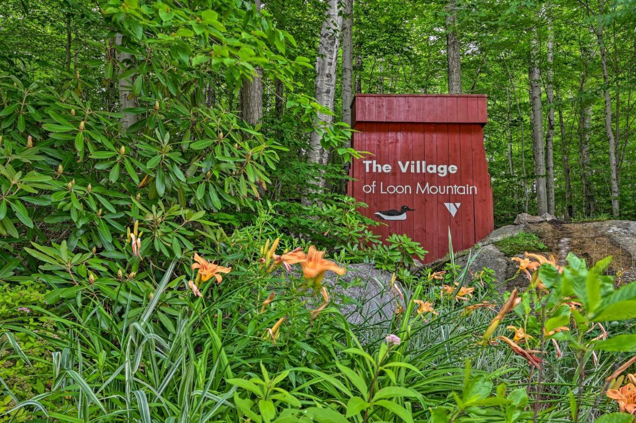 Village Of Loon Mtn Condo With Fireplace And Balcony! Lincoln Ngoại thất bức ảnh